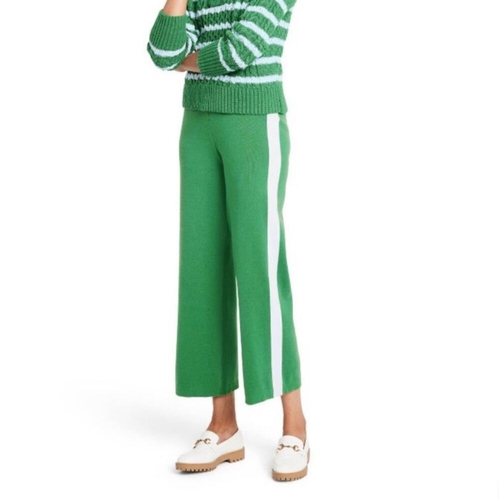 La Ligne x Target Side Stripe Sweater Lounge Pant Green Cashmere Blend 3X NWT